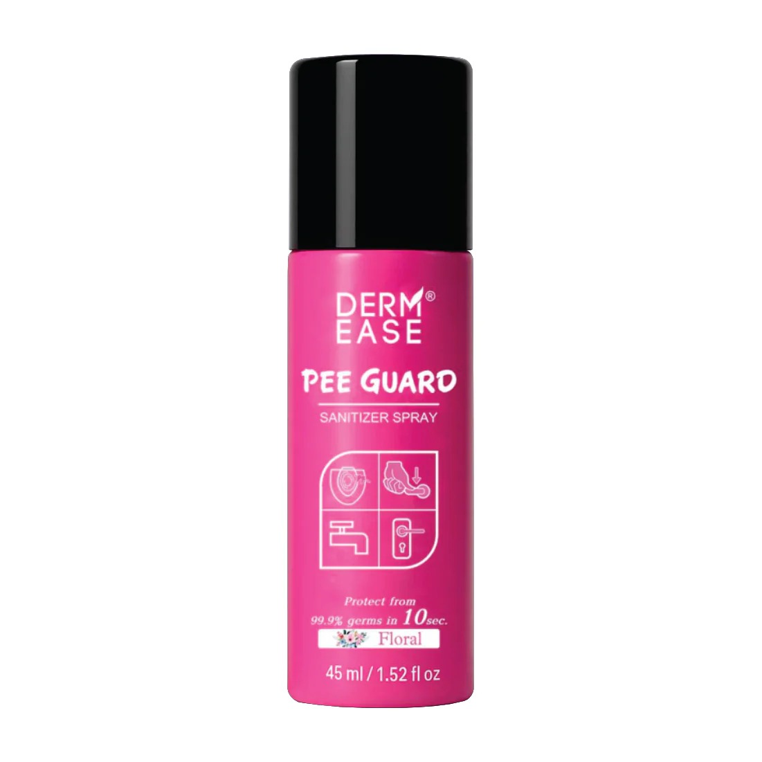 DERM EASE PEE GUARD SPRAY ( FLORAL FRAGRANCE ) 45 ML